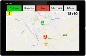 Lansirana aplikacija za praćenje taxi vozila